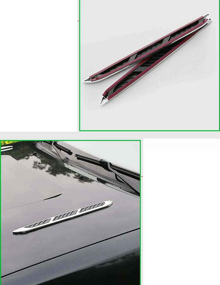 Lsrtw2017, АБС-пластик, автомобильный капот двигателя акула жабры и открытой внутренней стороной, наклейка на розетку для Защитные чехлы для сидений, сшитые специально для Great Wall Haval H2 H3 H4 H5 H6 2011