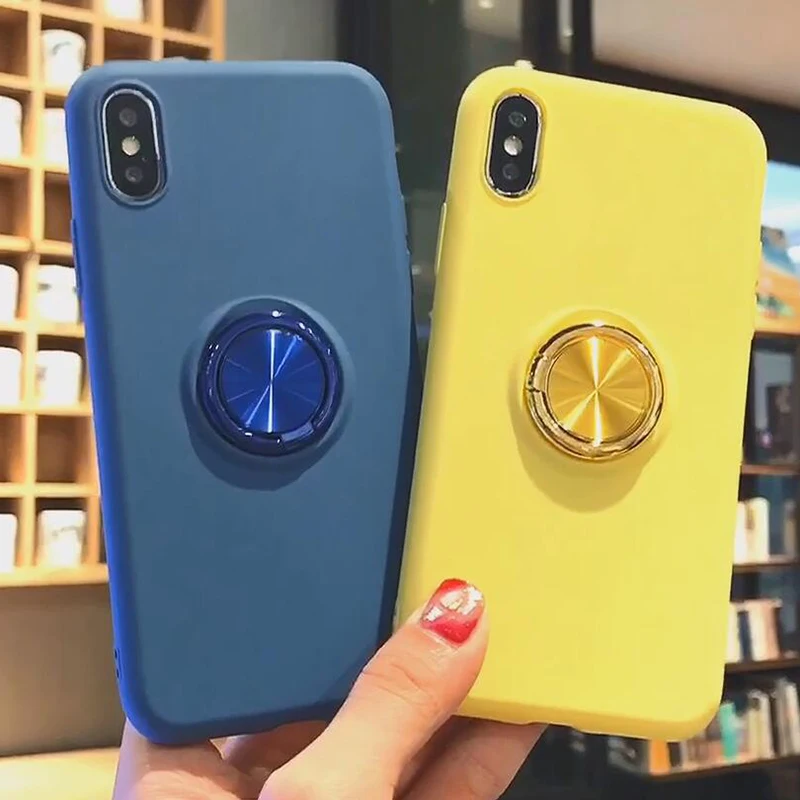 Чехол для huawei P20 P30 Honor 7A 7C 10 mate 10 20 Lite Plus P Smart Y7 Y6 Prime Nova 3e держатель Магнитный кронштейн чехол