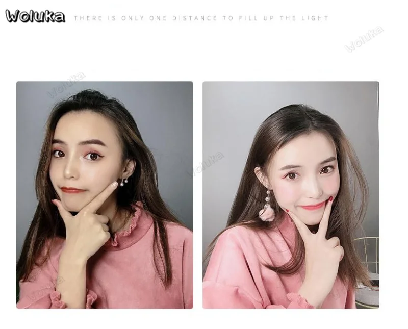 Мобильный телефон live кронштейн с лампой заполнения женский анкер освещение для