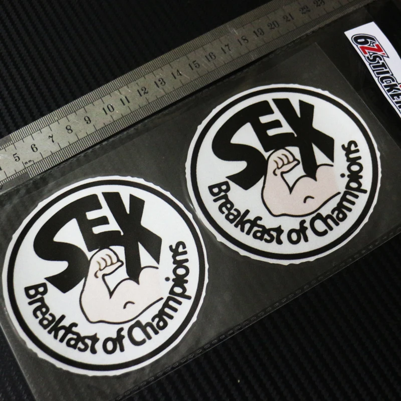 Sixsub Джеймс Хант секс завтрак из CHAMPIONs Racing формула наклейка отражательные