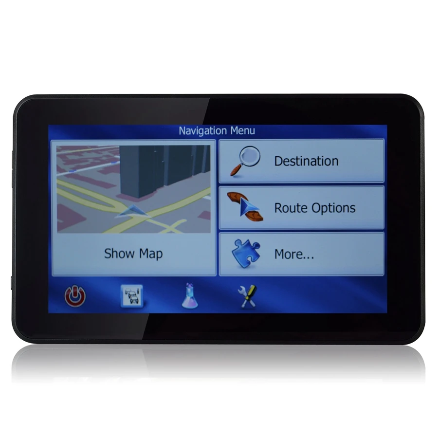Udricare 7 дюймов Android gps навигации автомобилей Tablet заднего вида Камера 16 ГБ Allwinner A33