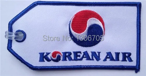 Вышивка багаж ID сумка бирка корейский воздух|embroidery luggage tags|embroidery tagair air |