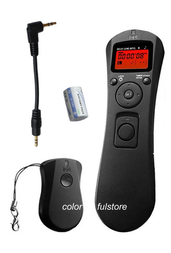 С1 Беспроводной Таймер Пульт дистанционного управления спуска затвора для Canon 350D