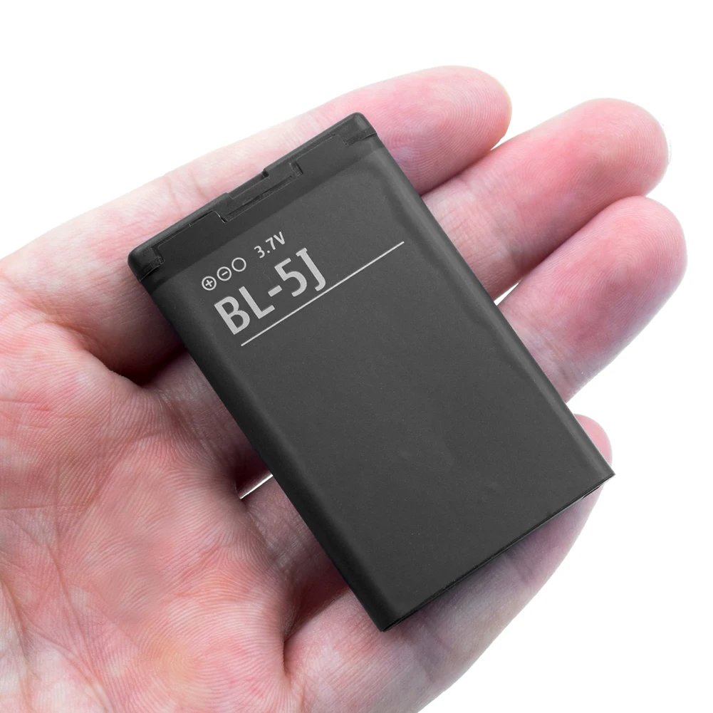 Перезаряжаемые литий Li-Po BL-5J BL 5J Батарея для Nokia 5230 5233 5235 C3 X9 201 Lumia 521 525 5228 5230C 5230XM 5232