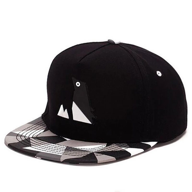 Новый Дизайн Прекрасный Шон Овец Лев Зебра Пингвин Snapback Caps хип-хоп Регулируемая