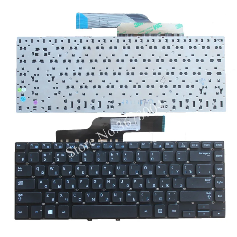 

NEW Russian Keyboard for Samsung 355V4C 355V4X 355v4xC 355V4C-S10 PK130RV1A03 3445VX RU v135360AS1 BA59-03368C Black keyboard