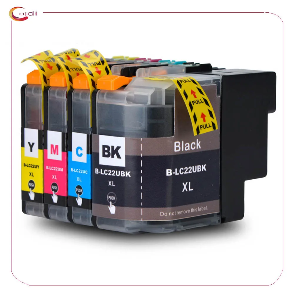 Compatible For Brother LC22U LC 22U LC 22UXL ink cartridge For Brother DCP-J785DW MFC-J985DW printer