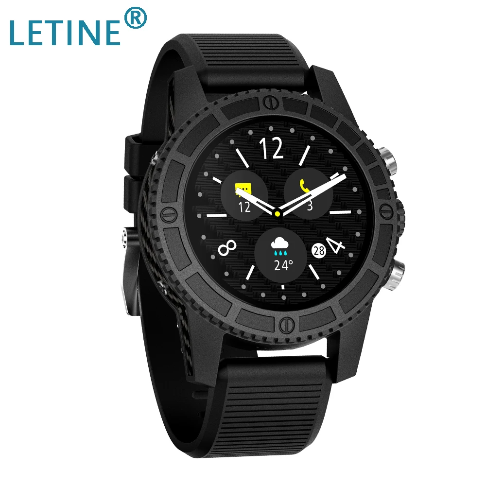 

Letine GPS Smart Watch i7 Android 7.0 IP67 Waterproof WiFi 4G Bluetooth Watch Heart Rate 1GB+16GB Camera Smartwatch