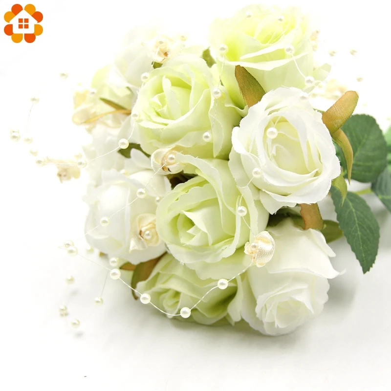 Рыболовная леска 5 м/лот искусственный жемчуг с цветочными бусинами