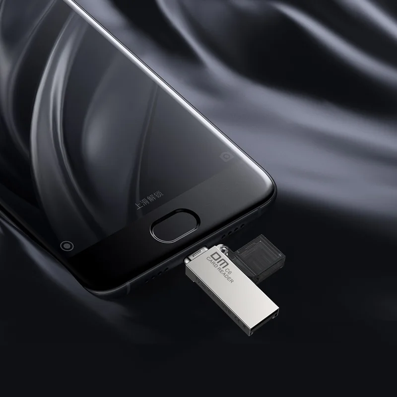 DM CR006 USB C кардридер Micro SD/TF Type мульти памяти для MacBook или смартфона с интерфейсом USB-C