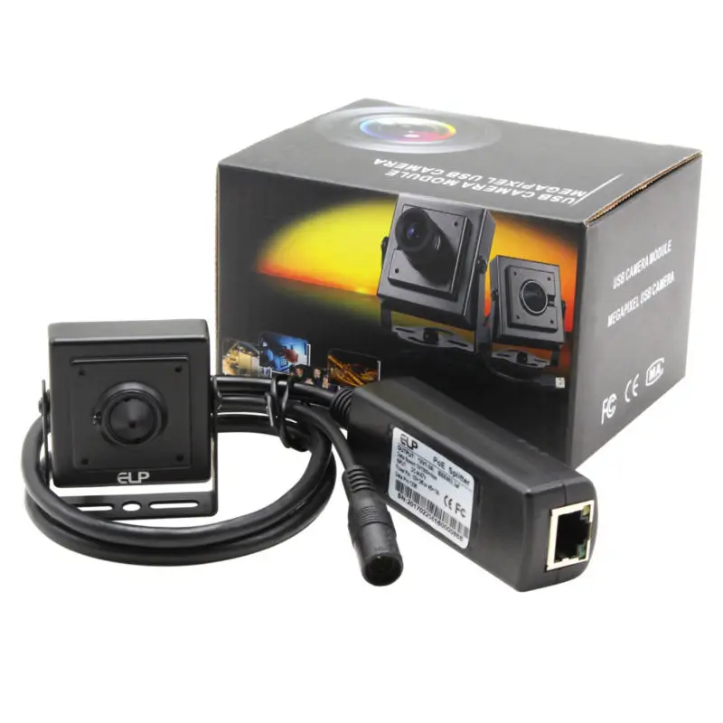 1 0 мегапикселей 720p H.264 onvif Безопасность Мини hd IP камера POE поддержка cms ELP IP1891 POE|camera