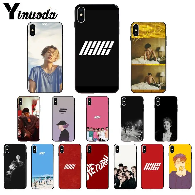 11pro MAX iKON kpop Bobby B. I. Чехол для Apple iPhone 8 7 6 6S Plus X XS 5 5S SE XR | Мобильные телефоны и