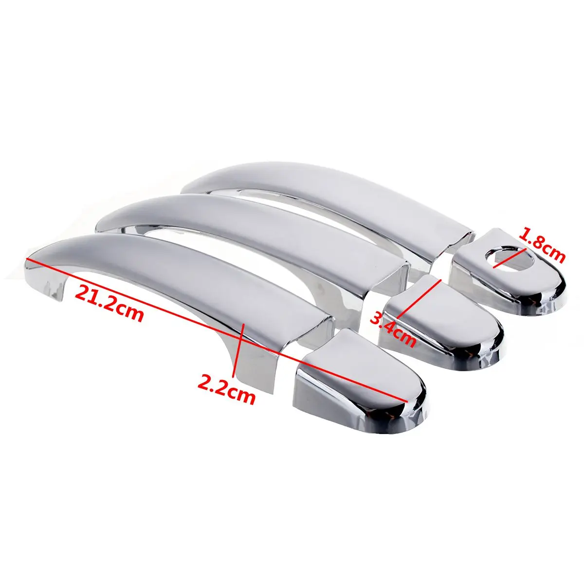 Хромированная крышка ручки двери для VW Transporter T5 Caravelle Caddy 2003 2009 6 шт./компл.|vw handle