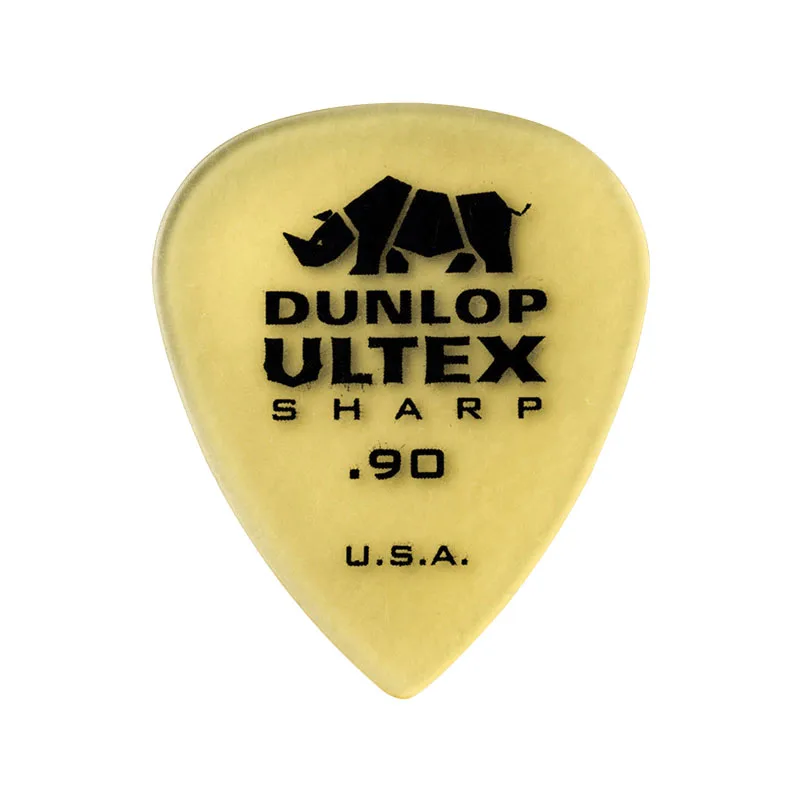 Dunlop Ultex Sharp медиатор для гитары медиатор 0,73 мм-2,0 мм бас медиатор акустическая для классической электрогитары запчасти медиатор для гитары s - Цвет: 0.9mm