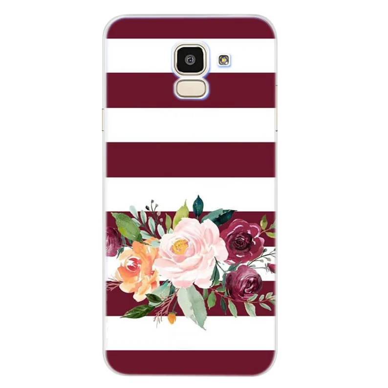 Чехол для Samsung Galaxy A30 A50 J1 J3 J4 J5 J6 J7 A3 A5 A7 A8 2016 2017 2018 мягкий TPU силиконовый чехол Funda D124 |