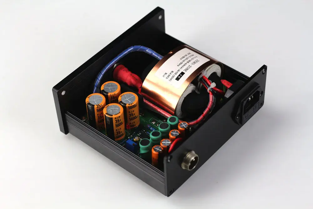 30 Вт Hifi ультра низкий уровень шума линейный источник питания DC9V 2A R core L6