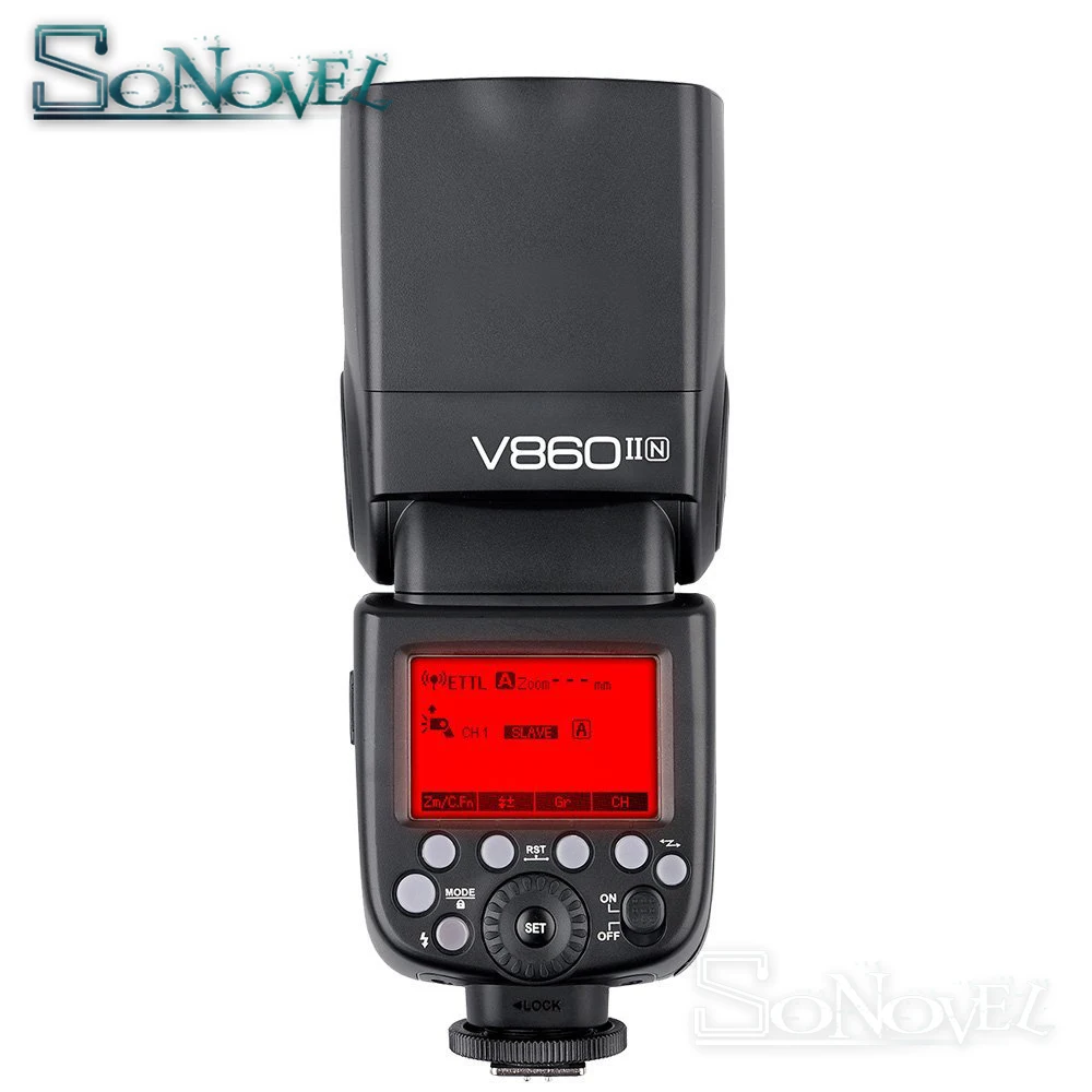 Godox Ving V860II N 2 4G HSS 1/8000 литий ионный аккумулятор TTL вспышка камеры + беспроводной