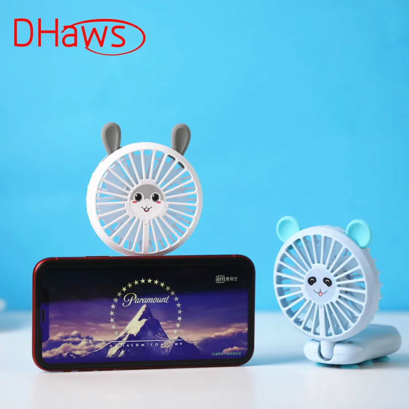 DHaws новый креативный мини вентилятор с героями мультфильмов складной ручной USB