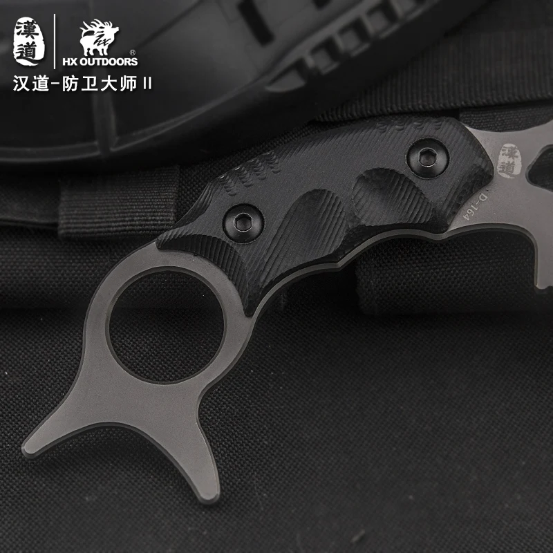 HX Открытый CS go керамбит обороны мастер 440c нож выживание поле прямой открытый