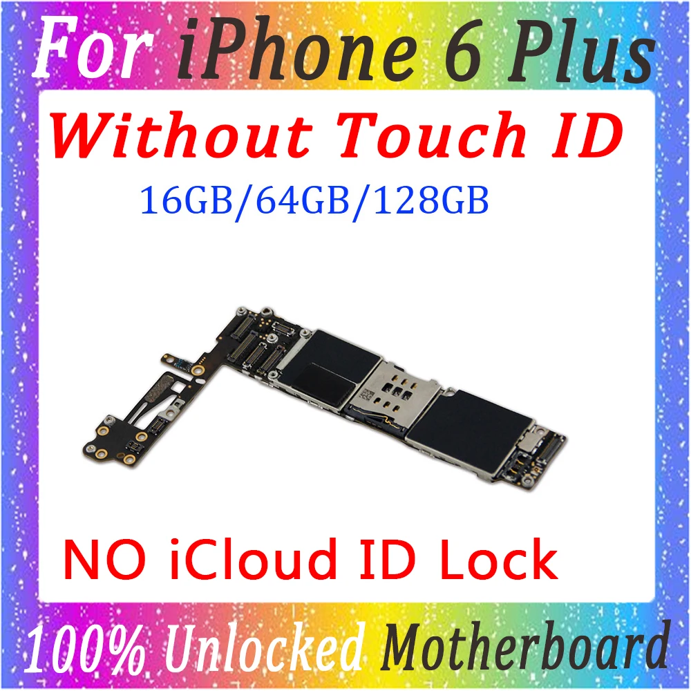Материнская плата для iphone 6 plus 5 дюйма без кнопки home Touch ID оригинальная