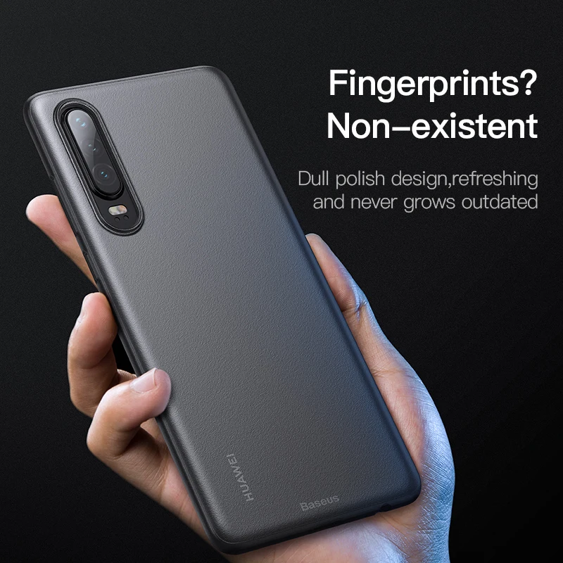 Тонкий чехол для телефона Baseus Untra для huawei P30 Pro, твердая ПП матовая защитная задняя крышка для huawei P30 P30Pro Coque Fundas