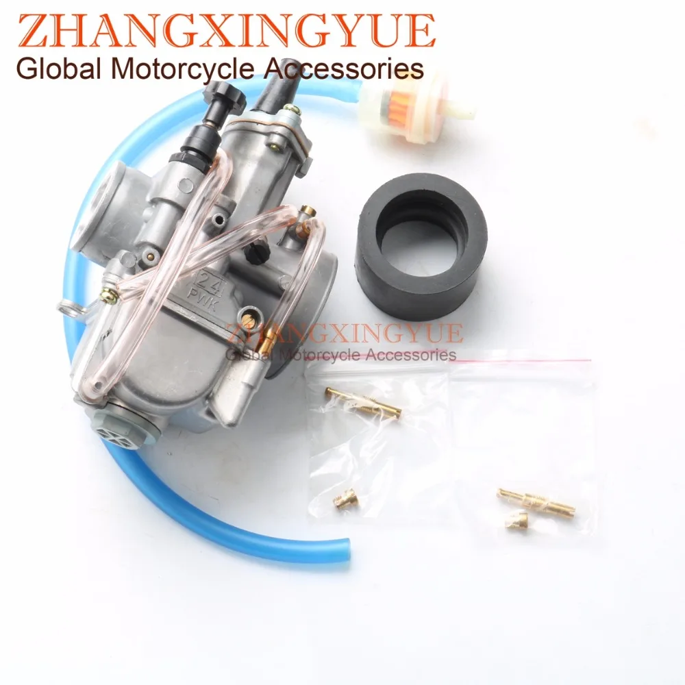 

24mm High Quality Carburetor for OKO PWK GY6 JOG DIO RTL250 CR80 85R CR125 NSR50 80 DT100 Scooter Offroad Motorcycle ATV