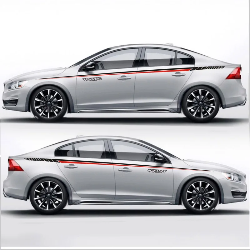 Автостайлинг TAIYAO Спортивная Автомобильная наклейка для volvo S60 V60 автомобильные