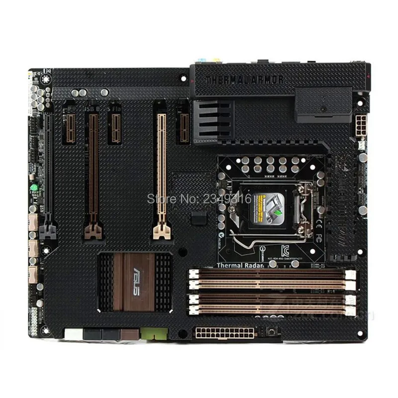Для Asus SABERTOOTH Z77 для рабочего стола материнской платы LGA 1155 DDR3 32 Гб USB3.0 для туристических ящиков 22/32nm Процессор Z77 материнская плата