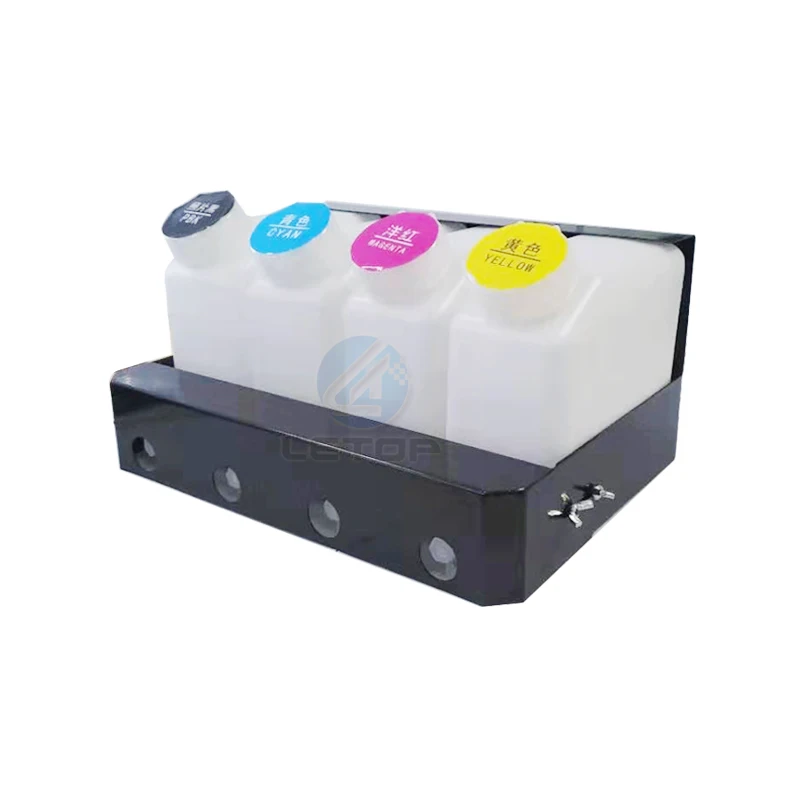 

LETOP One Set Ink Bulk Solvent Bottle CMYK For Mutoh Mimaki Printer