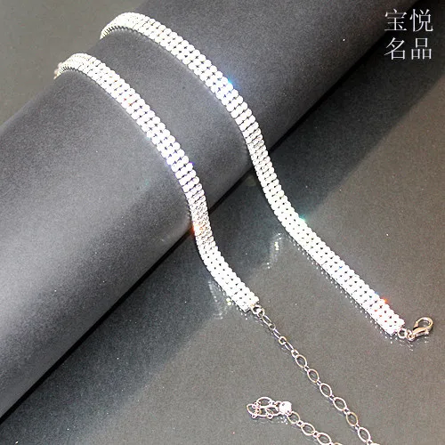 Модные Плотные Стразы инкрустация кристаллами Талия цепь металлический пояс