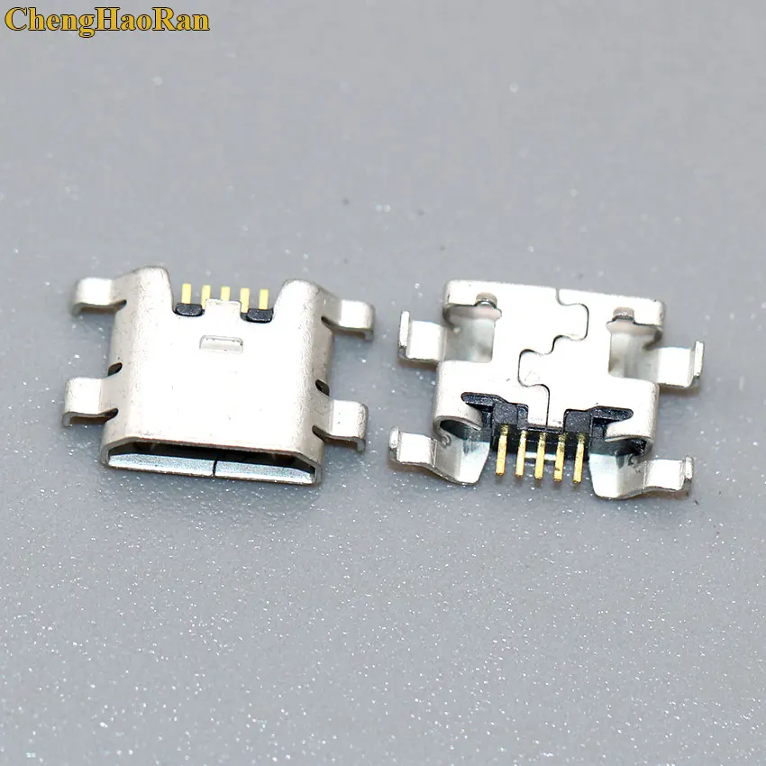 ChengHaoRan сменный USB разъем для ZTE BA510 Blade A510 A 510 Prime зарядный порт micro mini jack|Соединители|