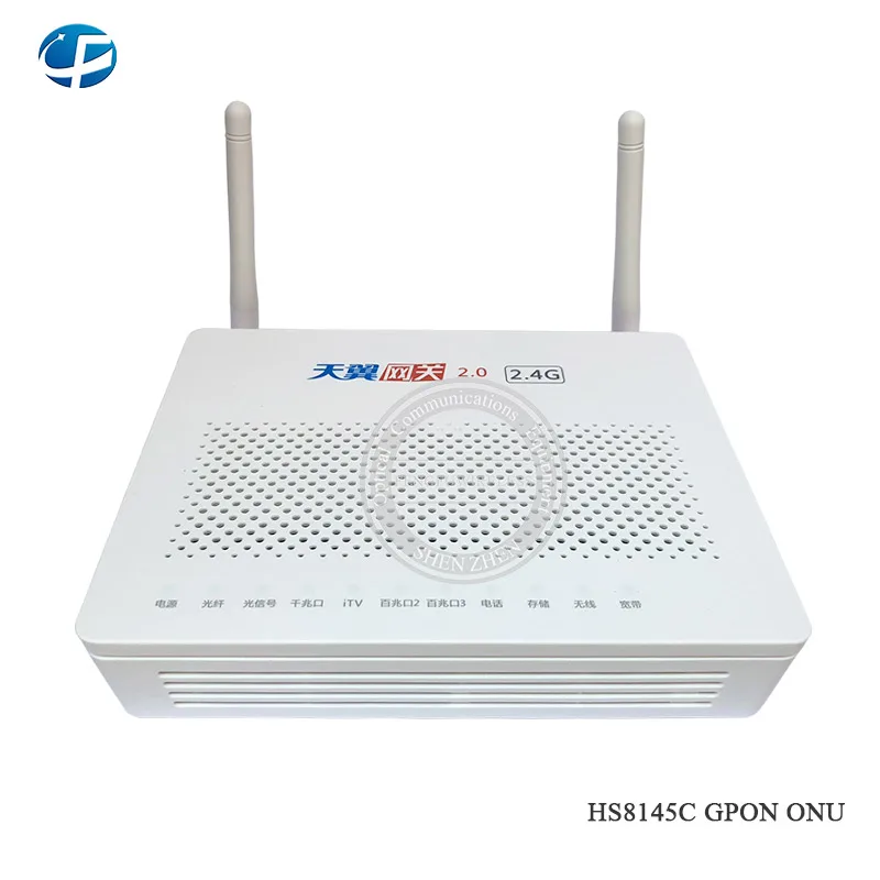 Используется высокое качество HS8145C GPON EPON с оптическим сетевым блоком и оптическим сетевым окончанием FTTH 1GE+ 3FE+ 1TEL+ wifi HGU модем-маршрутизатор, английская версия