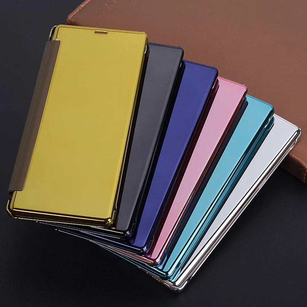 Чехол книжка с зеркальная крышка чехол для телефона samsung Galaxy Note 8 Note8 SM N950 N950F N950FD 6 3