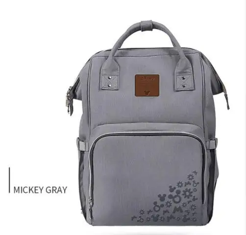 Disney Детские Пеленки сумки большой емкости Мумия Mochila Материнство подгузник коляска сумка изоляция водонепроницаемый рюкзак для путешествий - Цвет: color 9