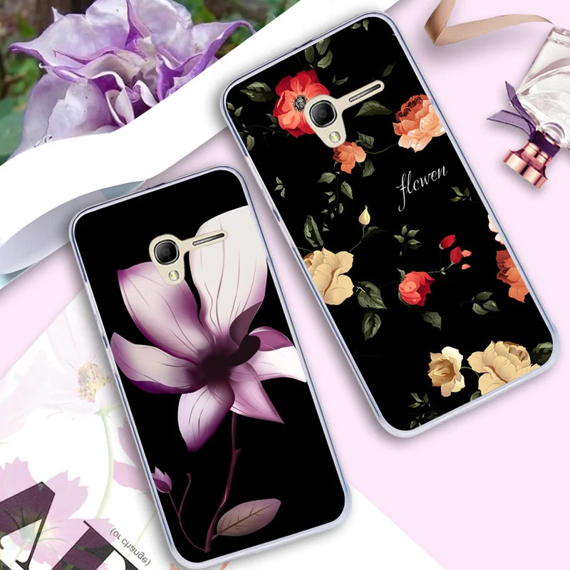 J&ampR Case for Alcatel One Touch POP 3 5025D OT5025D Cover Flamingo Cartoon Cases Soft Silicone POP3 5.5&quot Protective Shell Phone |