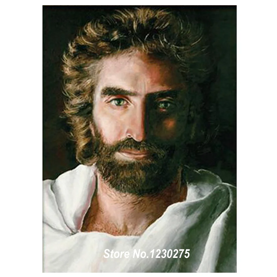 

5D Diamond Painting Cross Stitch Christian Jesus DIy Square Mosaic Pattern Full Diamond Embroidery Kits Home Decor BG133