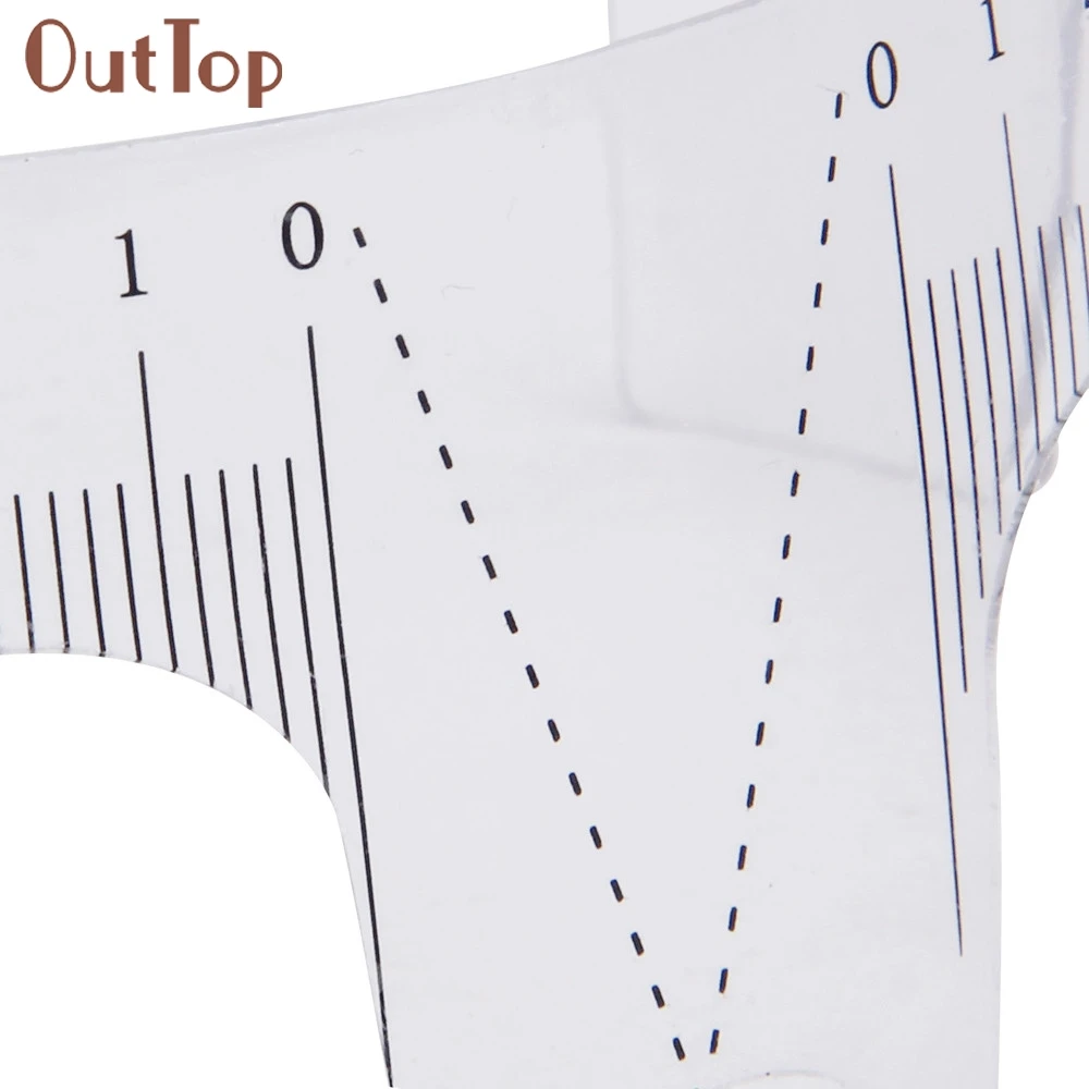 O # микроблейдинг многоразовый макияж бровей мера направляющая линейка