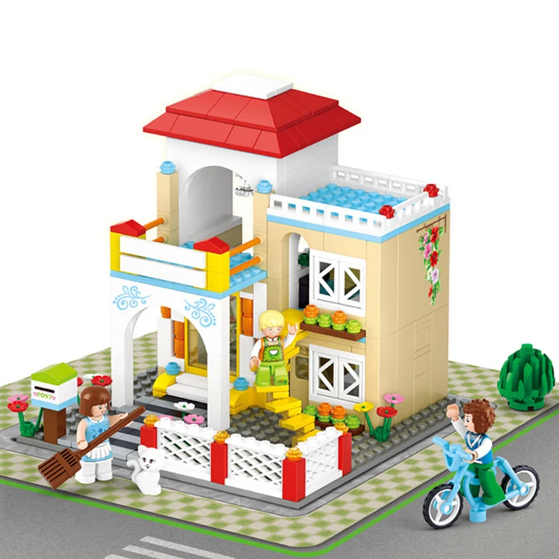 380 шт детские строительные блоки игрушки Совместимые с Legoingly friends city girls милые