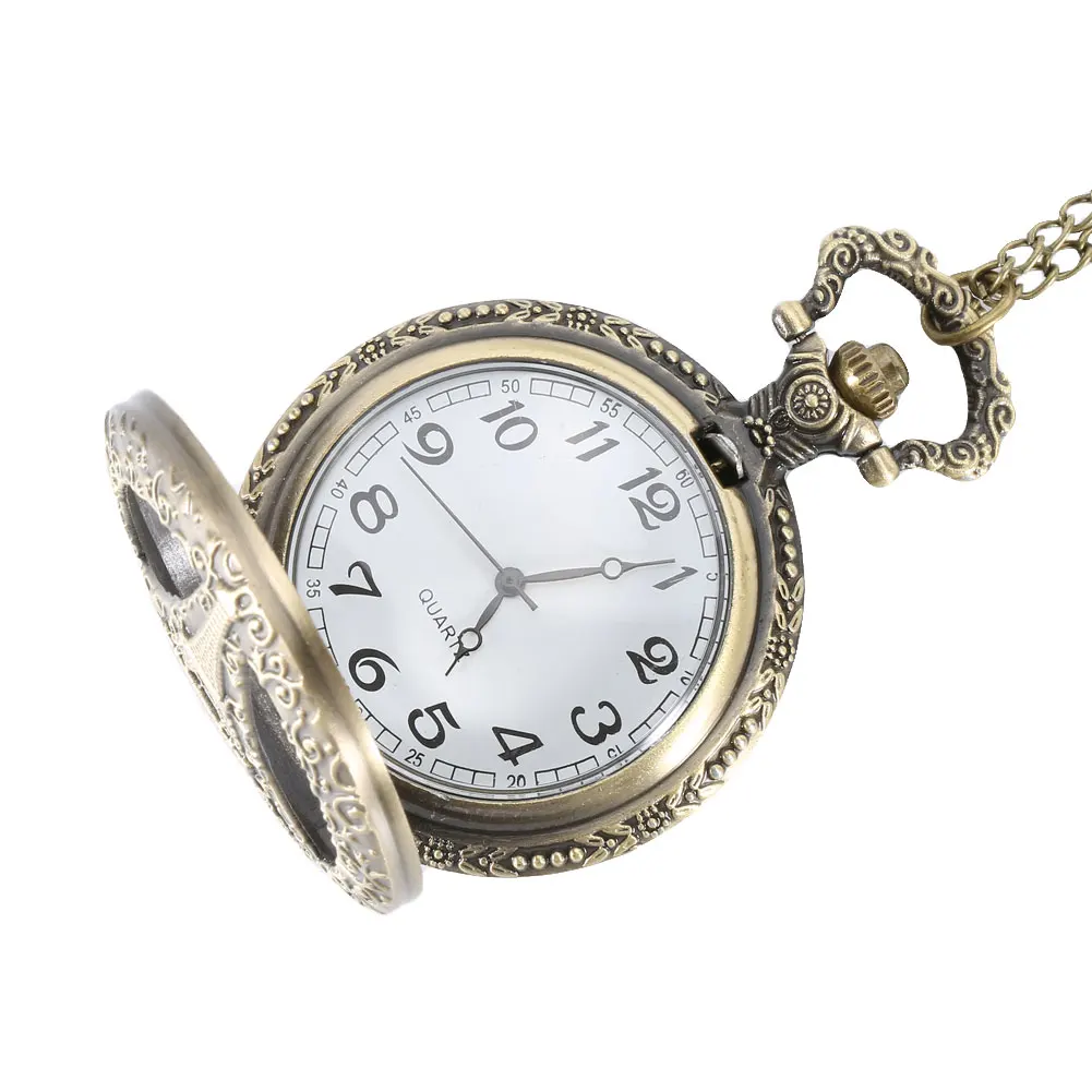 Часы с подвеской и цепочкой винтажные карманные часы в виде Эйфелевой башни |