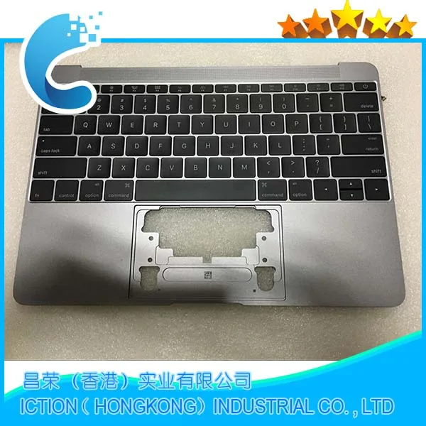 Оригинал для Macbook Pro Retina 12 &quotA1534 Topcase с клавиатурой Верхняя панель американская