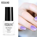 Гель-лак для ногтей ROSALIND 1S, новый прозрачный лак для ногтей с цветными красками для самостоятельного маникюра, Гель-лак для ногтей с верхним основанием