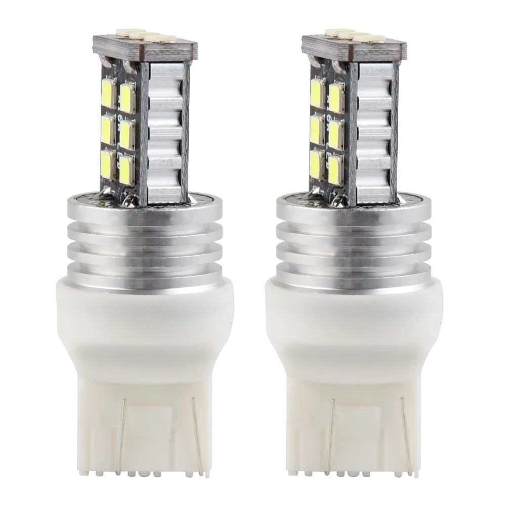Nicecnc 2 шт. T20 7443 7440 автомобилей Canbus Ошибок LED Резервное копирование свет автомобиля
