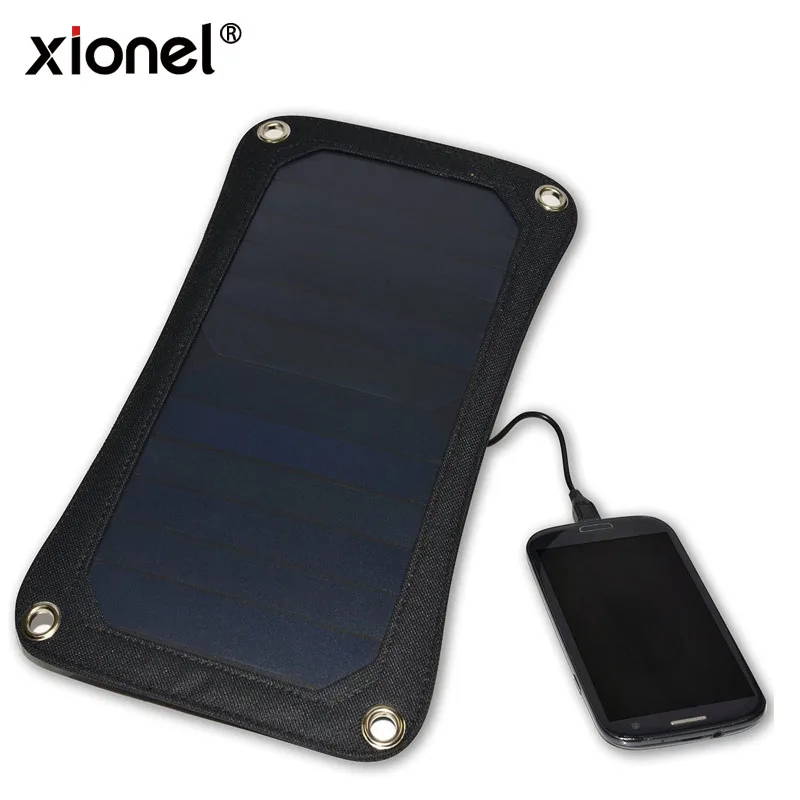 Xionel 6 5 W солнечная панель ультра тонкий высокоэффективный портативный USB
