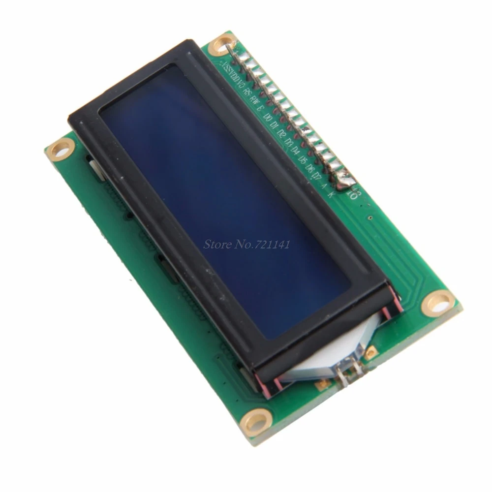

LCD Display Module Blue 1602 2A HD44780 Raspberry PI Hot Dropship
