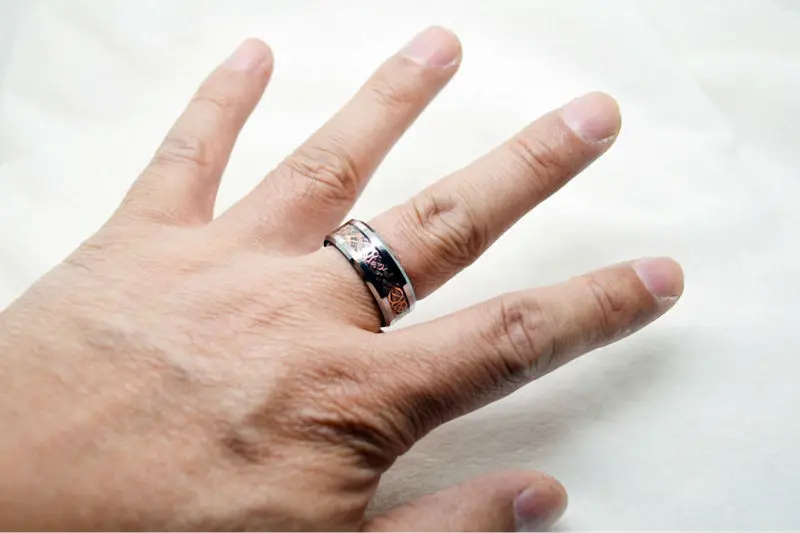 Обручальные кольца 6 мм из карбида вольфрама кольцо розового золота с кельтским