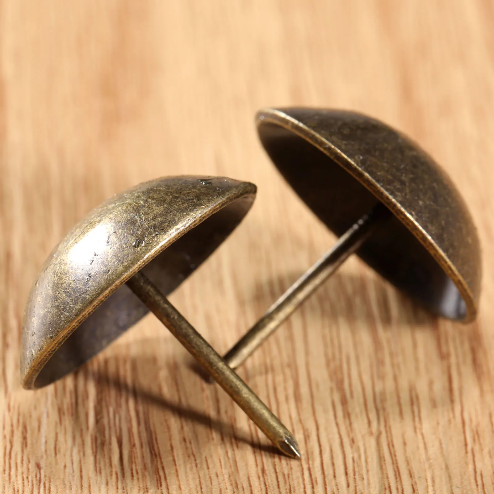 5 шт. 3 см античная латунь обивка для ногтей декоративной обивки Tacks серьги