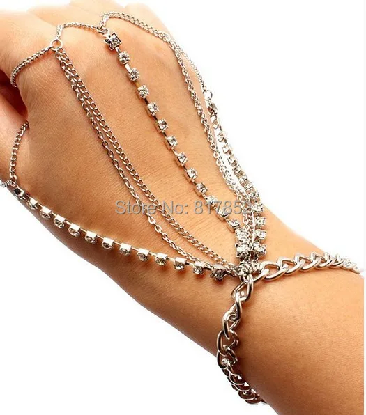 Бесплатная доставка! Новый стиль HE017 женские модные Посеребренные цепи маленькие