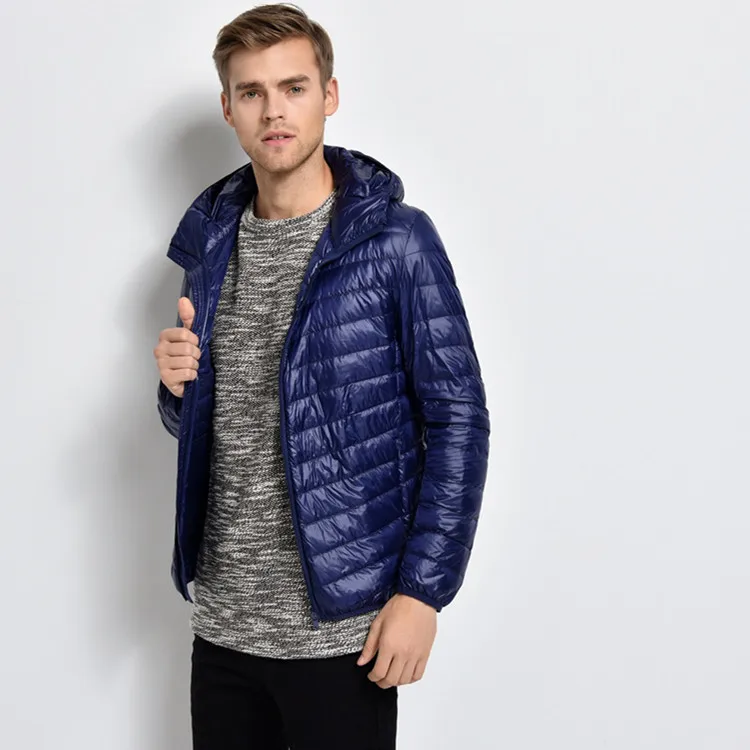 CIVICHIC для мужчин новая мода ультра светильник пуховая куртка теплая зимняя одежда