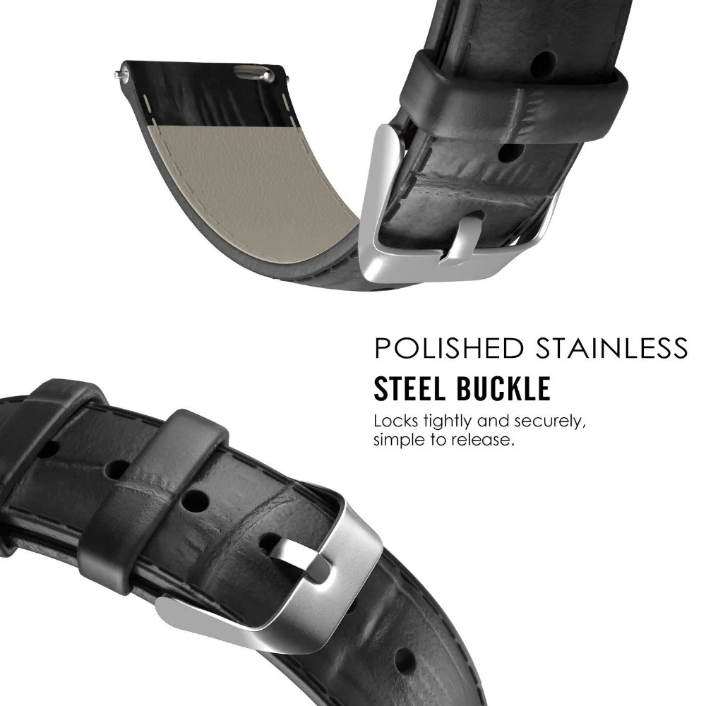 Ремешок для часов Xiaomi Huami Amazfit Bip Youth Watch Премиум мягкий ремешок из натуральной кожи