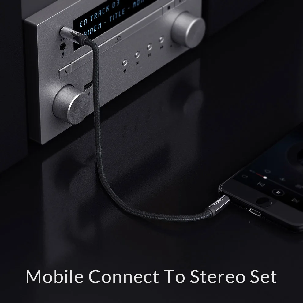 Unnlink HIFI 3/4 Pole TRS 3 5 Jack аудио кабель Aux для автомобильных наушников гарнитура динамик